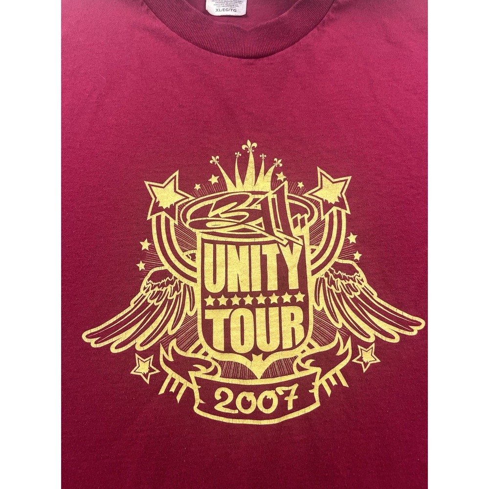 Vintage‎ 311 Three Eleven Unity Tour 2007 Concert Band T-Shirt Y2K Red Men's XL